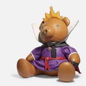 DISNEY X COACH Villains Evil Queen From Snow White Bear Collectible NWT